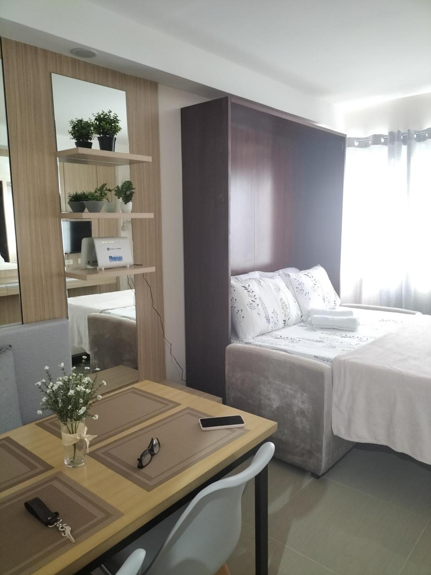 Cozy 1233 The Persimmon Studio Near Sm And Ayala Cebu Kültér fotó